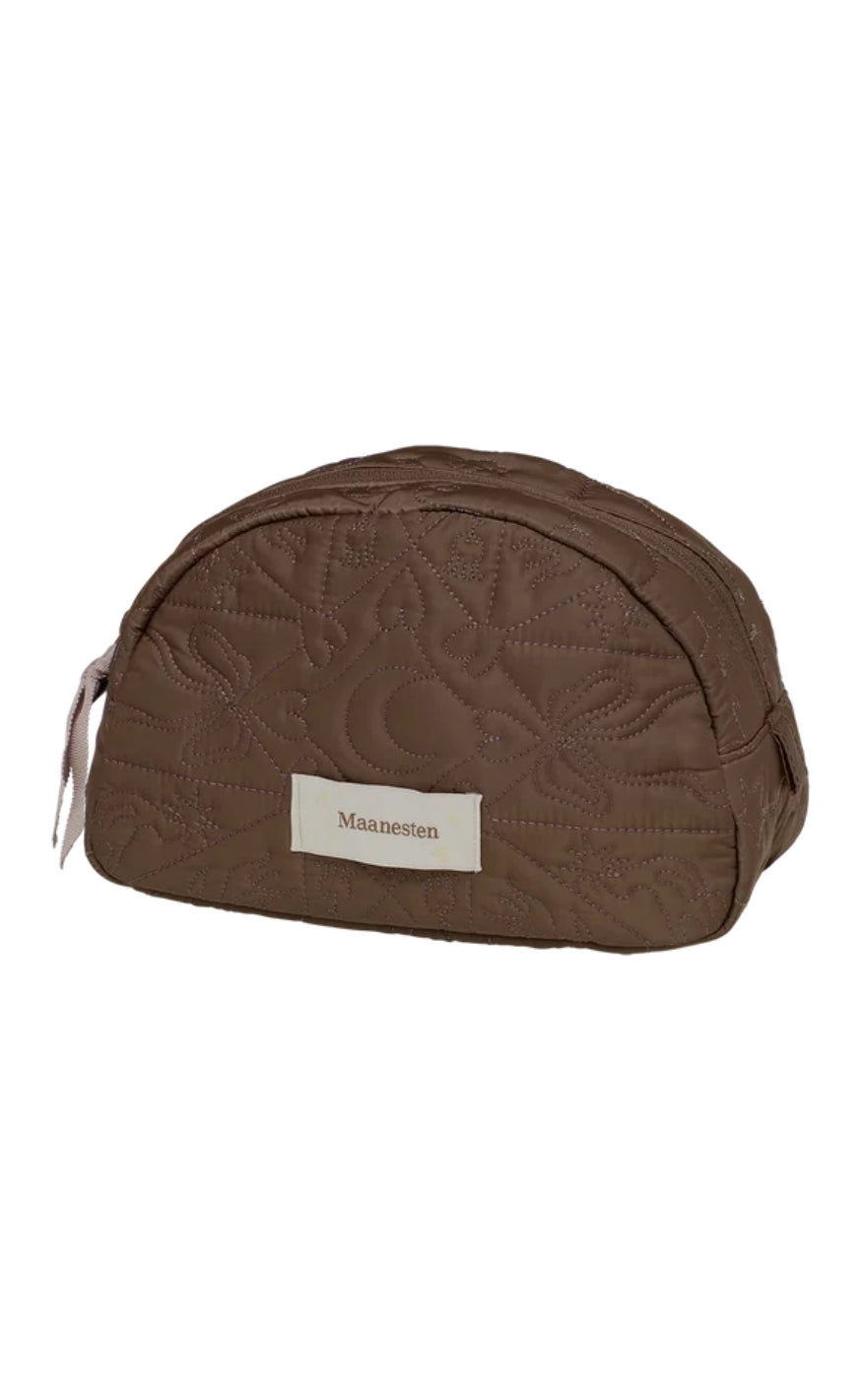 Maanesten Makeup Bag - Medium - Brown
