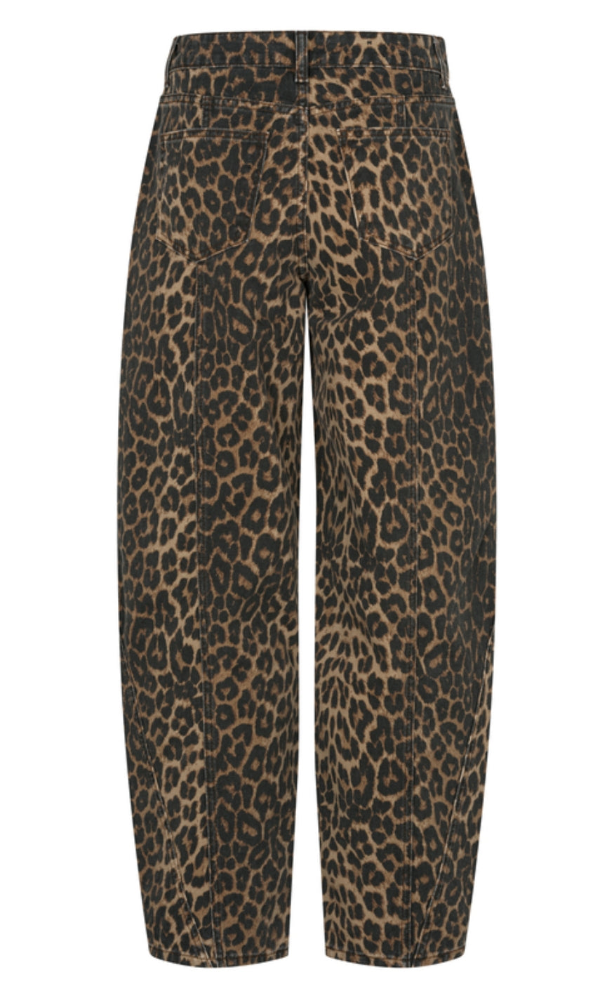 MbyM Bukser - Almira-M - Leopard Mist