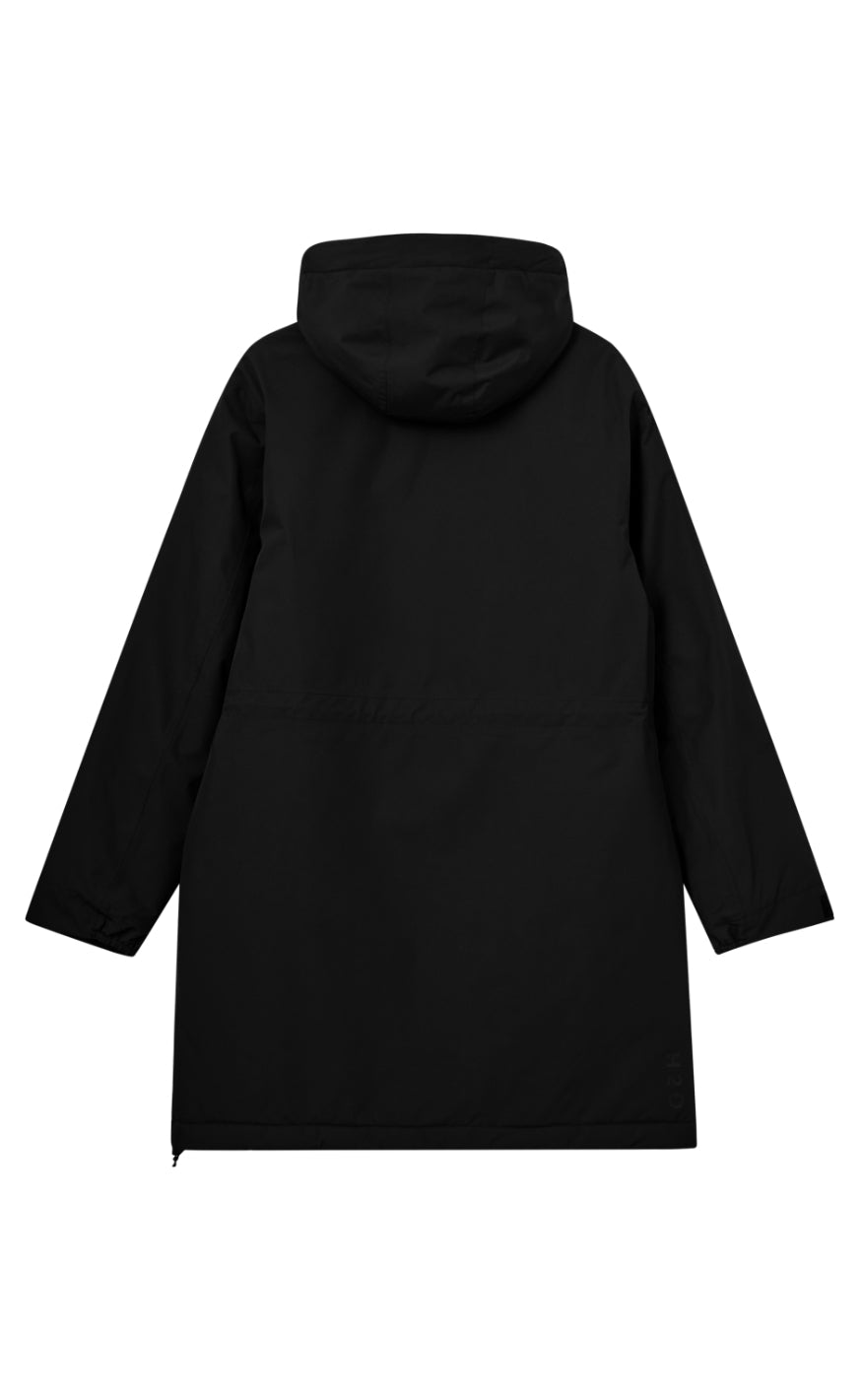 H2O Jakke - Læsø Padded Long - Black
