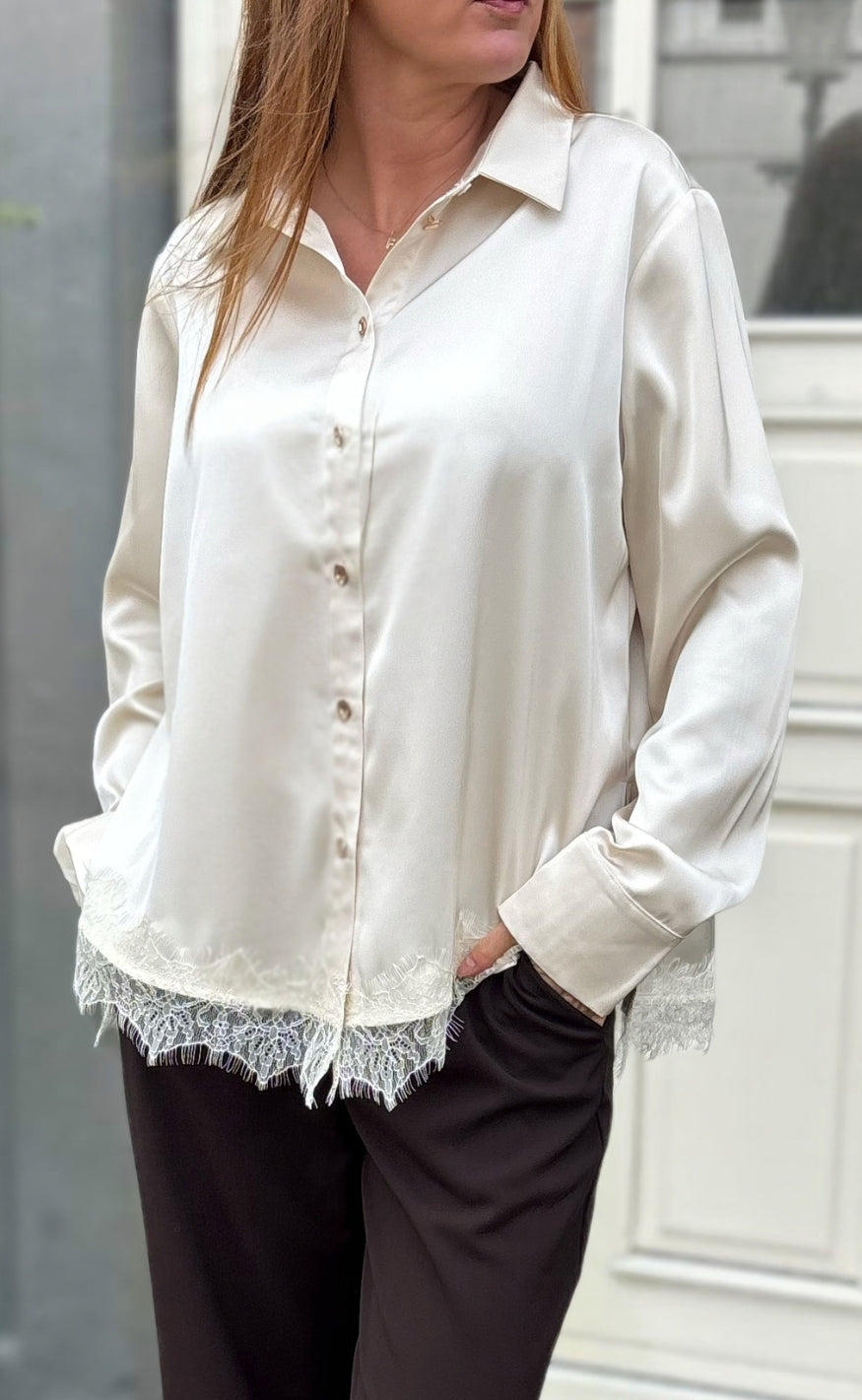 Say INA Copenhagen Skjorte - Noelie - Offwhite