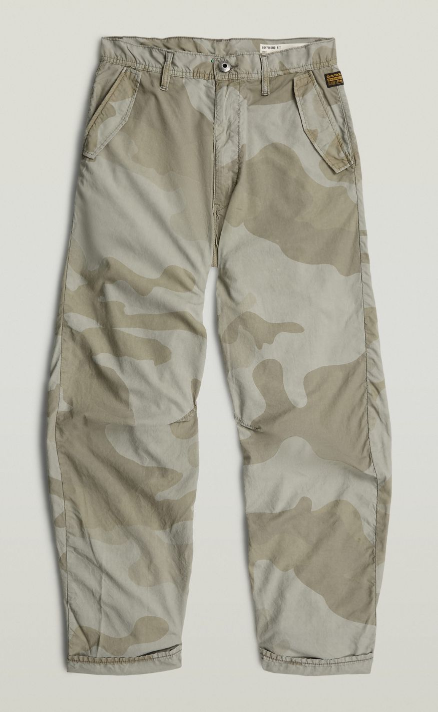 G-STAR Bukser - 3D Boyfriend Pants Wmn - It Orphus/Summer Camo