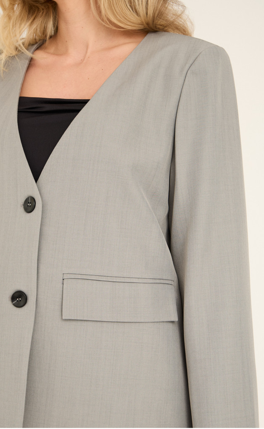 A-View Blazer - Dupont - Medium Grey Melange