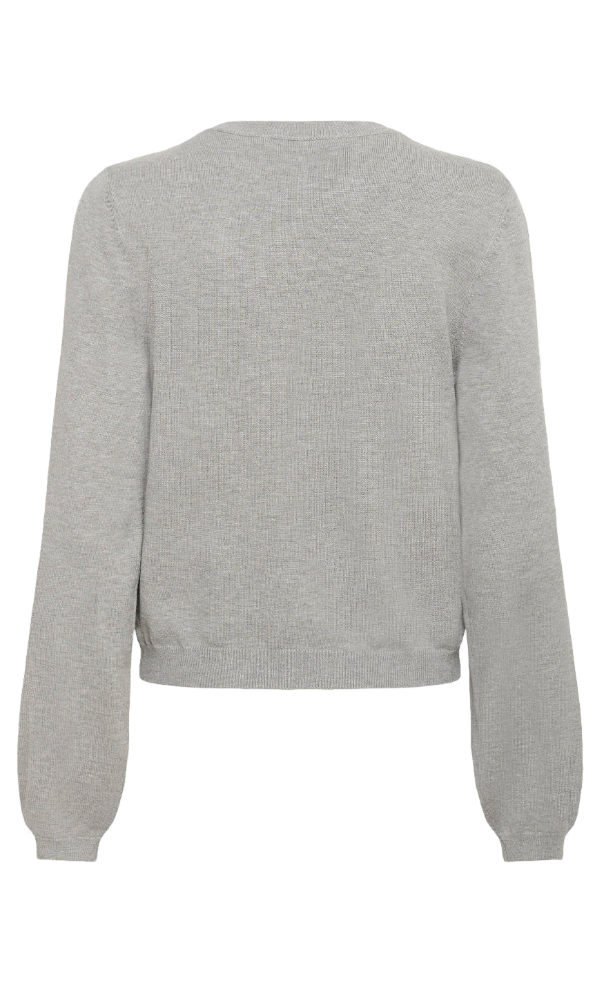 Gestuz Cardigan - Talla - Medium Grey Melange