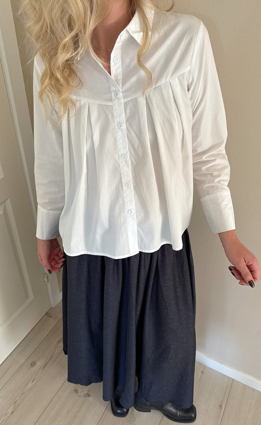 Say INA Copehagen Nederdel - Lucia - Denim Blue