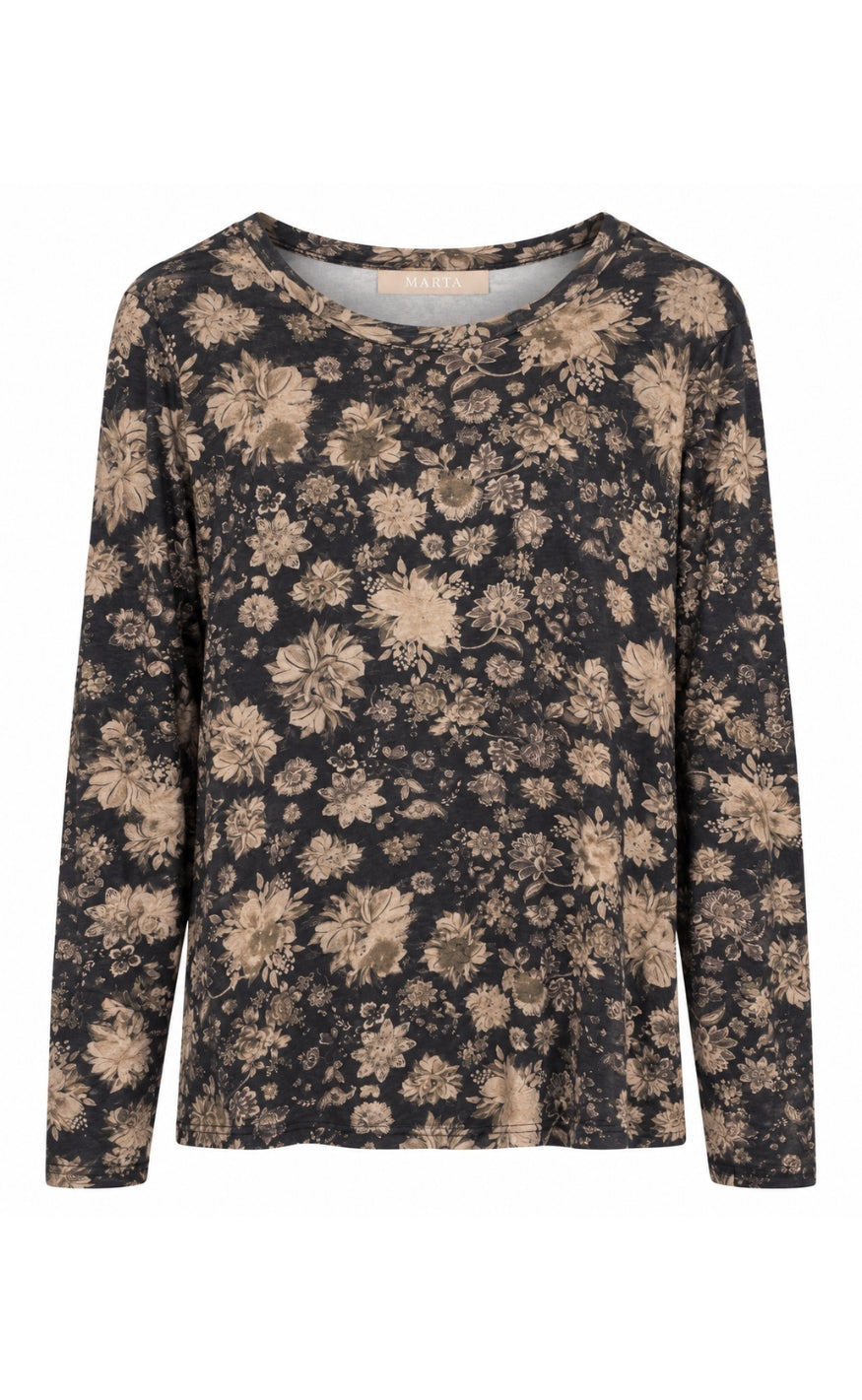 Marta Du Chateau Top - Elissa - Nero11279tpd