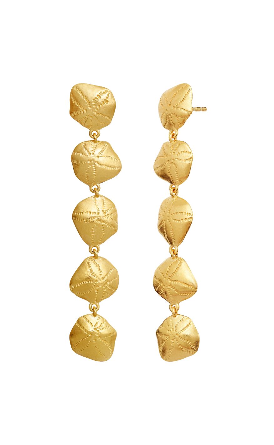 Maanesten Øreringe - Kishi - Gold Colour