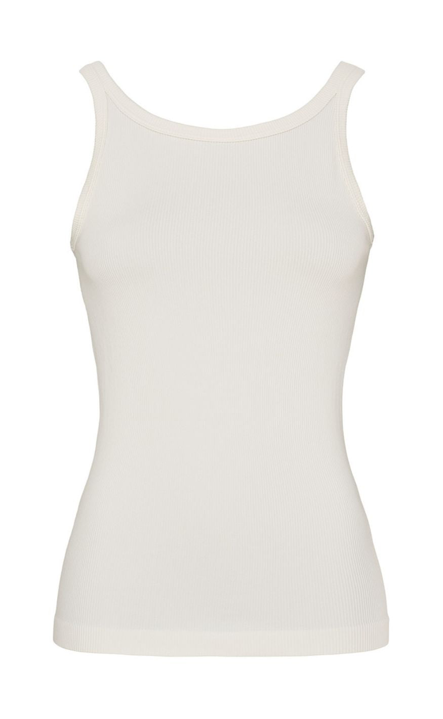 Tim & Simonsen Top - Lone Rib - Ivory