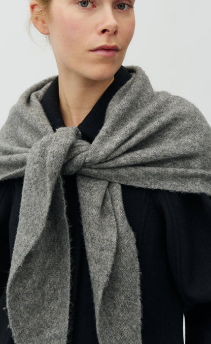 MbyM Tørklæde - Sevyn-M - Medium Grey Melange