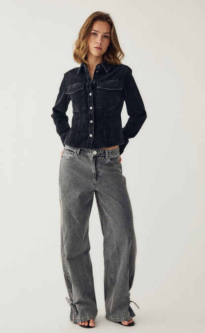 Noella Skjorte - Laela - Black Wash