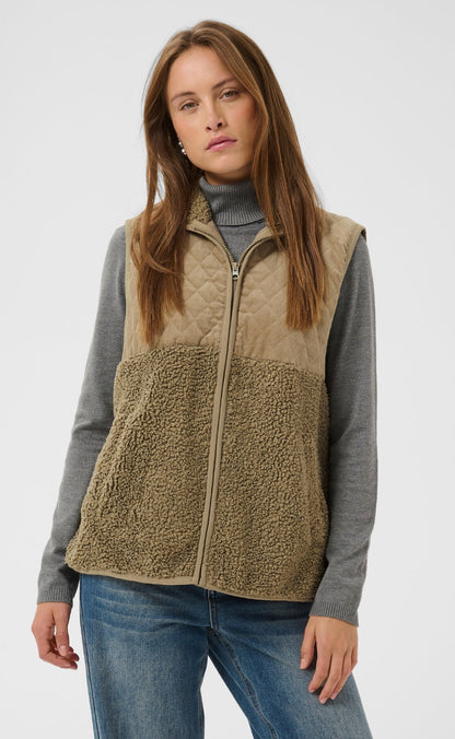 Culture Vest - Lenia - Timber Wolf