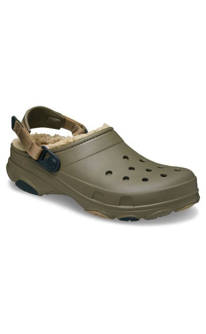 Crocs Træsko - All Terrain Lined Clog - Walnut