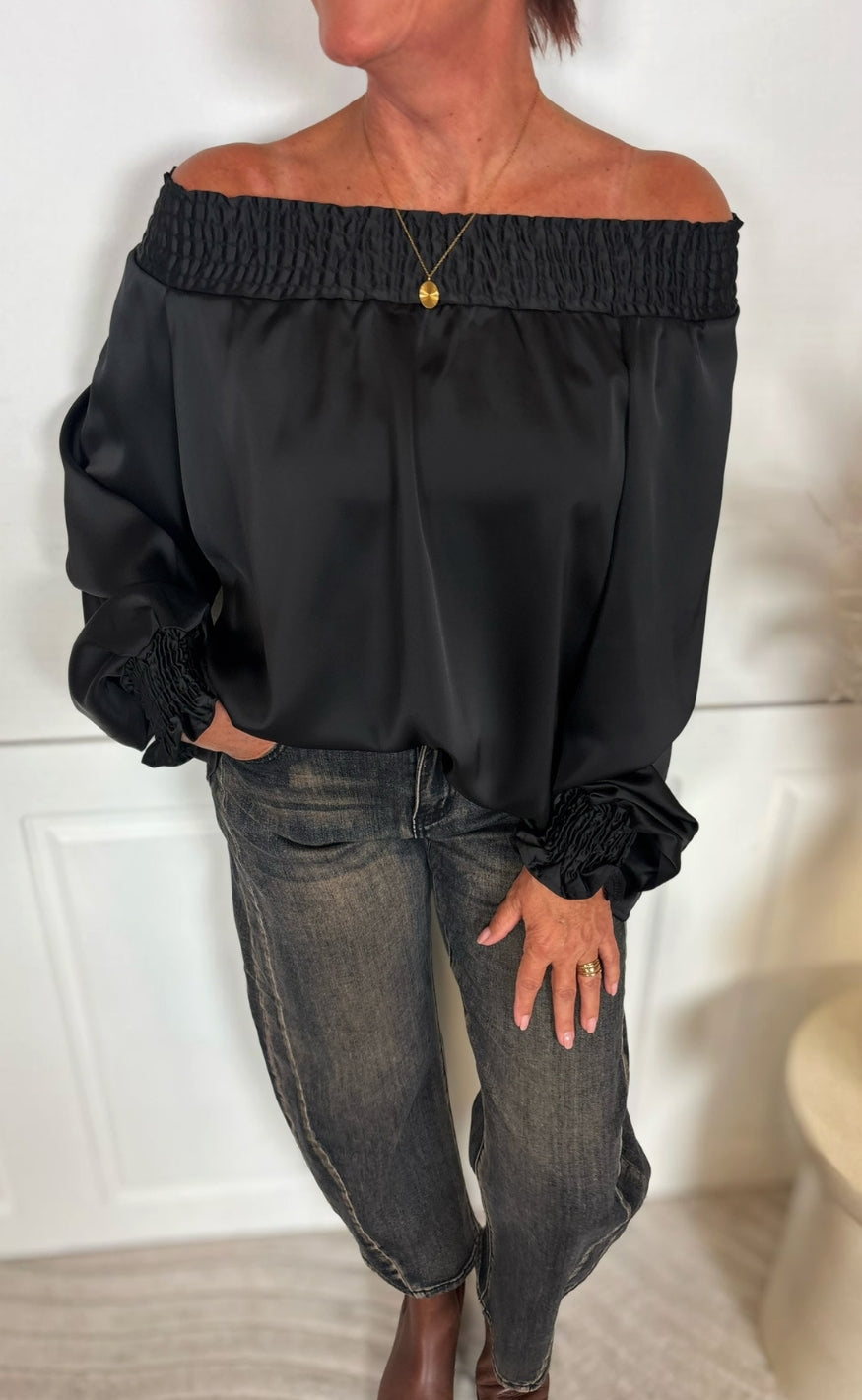 Marta Du Chateau Bluse - Verona - Black