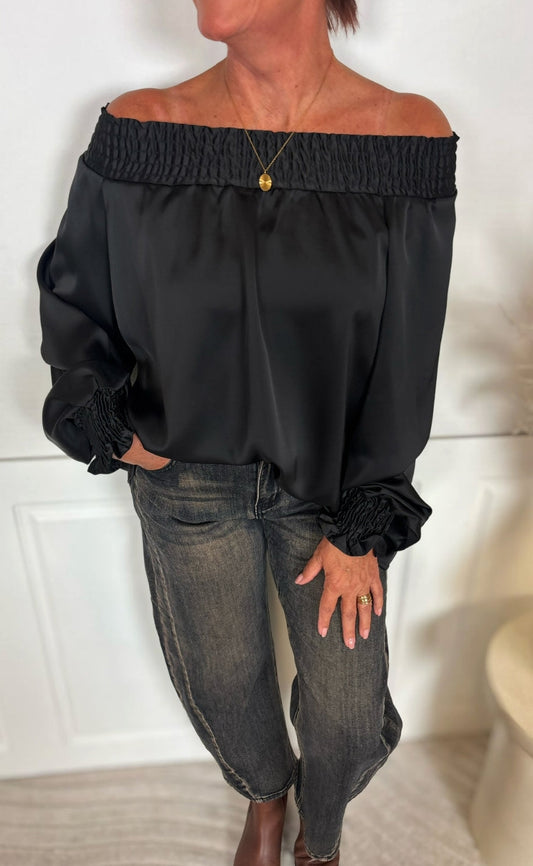 Marta Du Chateau Bluse - Verona - Black