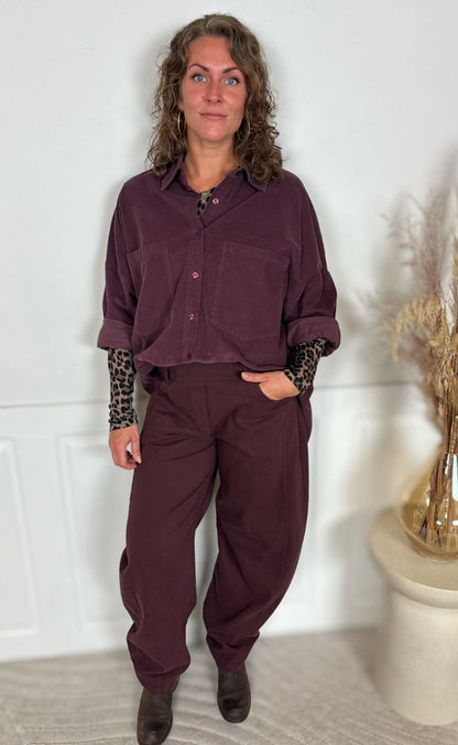 Marta Du Chateau Skjorte - Maelys - Bourgogne78003