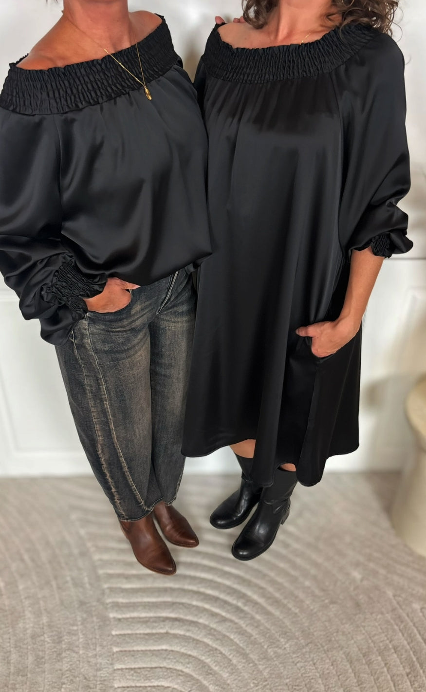 Marta Du Chateau Bluse - Verona - Black