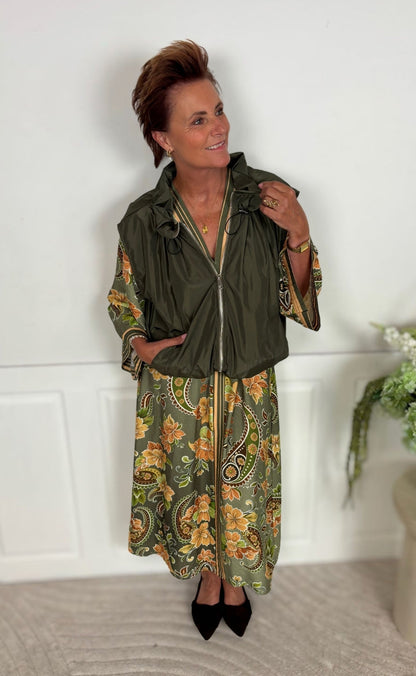Marta Du Chateau Vest - Anthea - Military