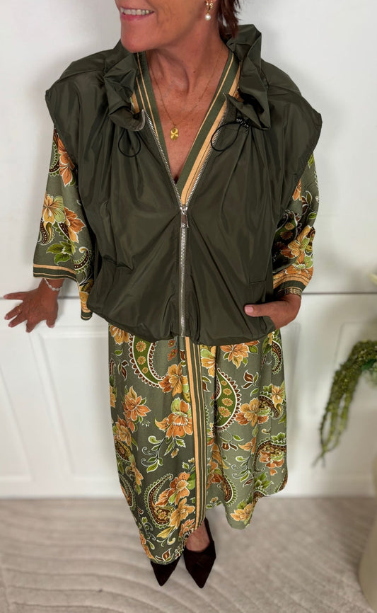 Marta Du Chateau Vest - Anthea - Military