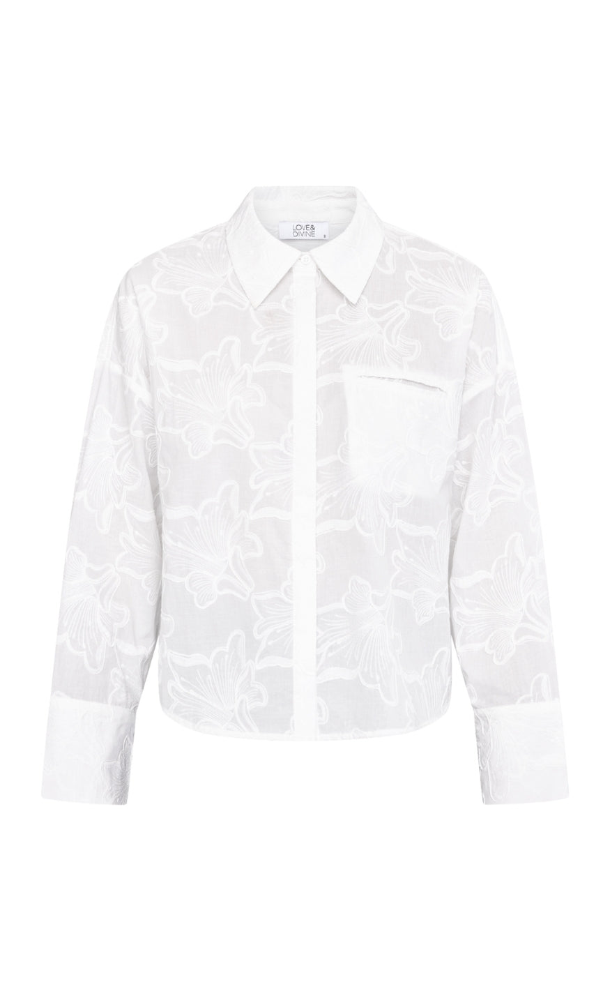 Love & Divine Skjorte - Love1495-6 - White
