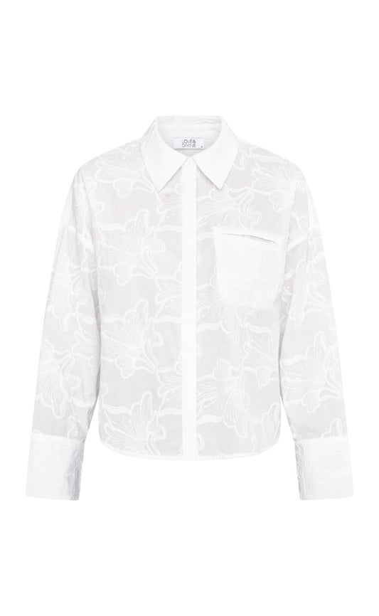 Love & Divine Skjorte - Love1495-6 - White