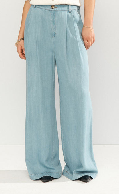 Nümph Bukser - Elida - Light Blue Denim