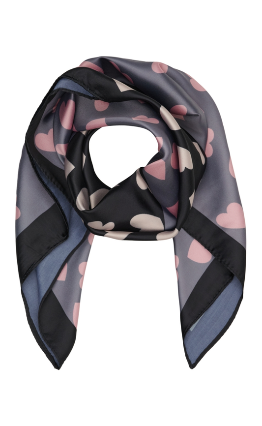 Marta Du Chateau Tørklæde - Finja - Black4254