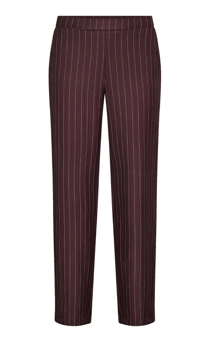 Love & Divine Bukser - Love1024-65 - Brown Pinstripes