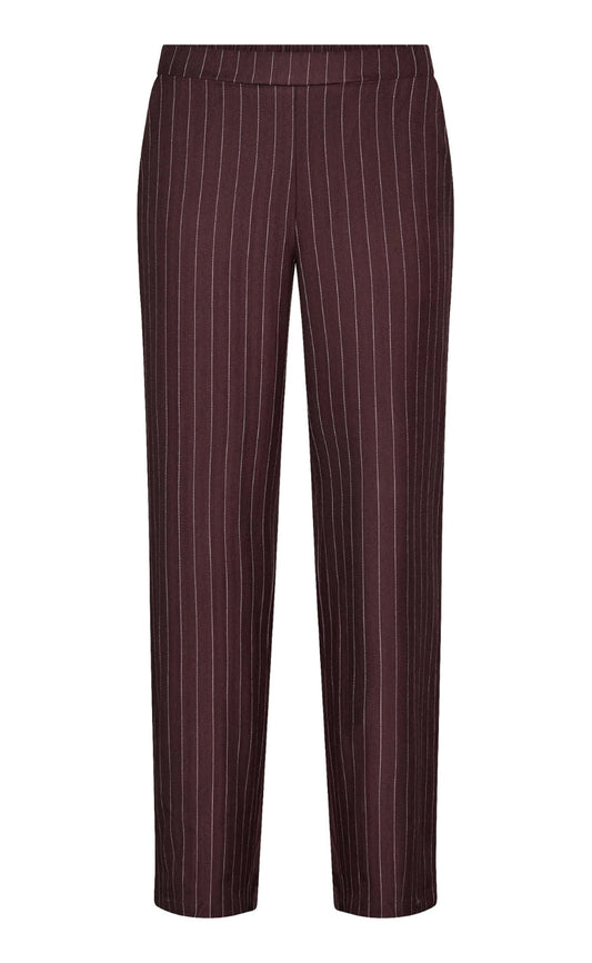 Love & Divine Bukser - Love1024-65 - Brown Pinstripes
