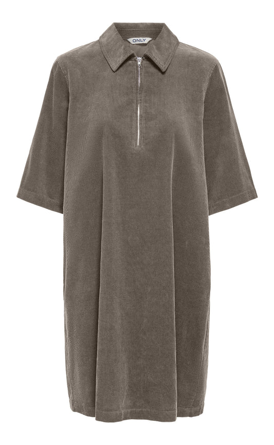 Only Kjole - Nessa s/s  Zip - Falcon