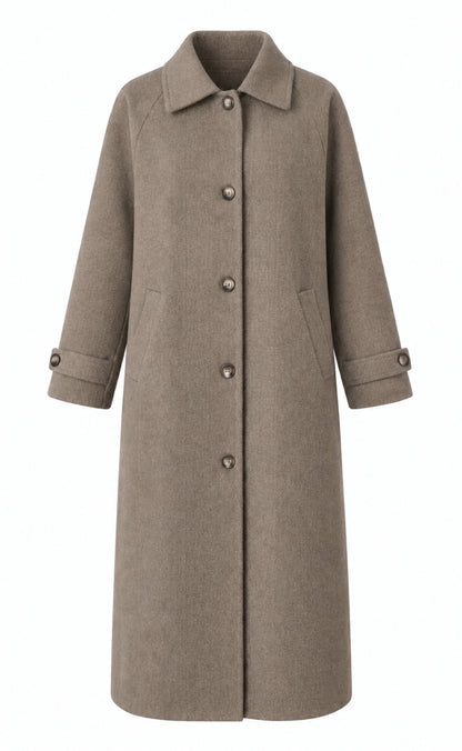Say INA Copenhagen Frakke - Vienna - Light Taupe Melange
