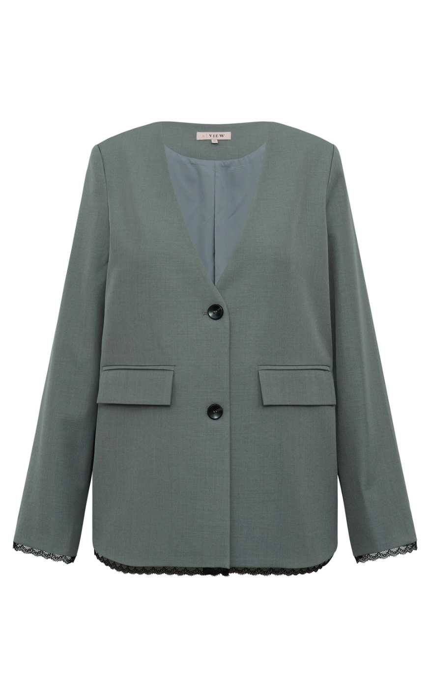 A-View Blazer - Dupont - Medium Grey Melange
