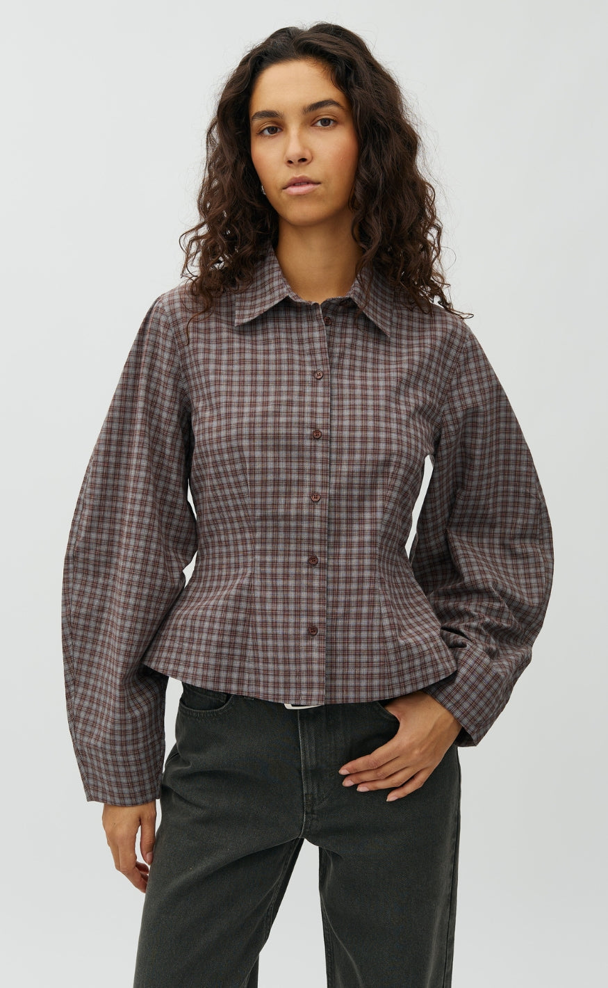 MbyM Bluse - Letina-M - Mirage Check