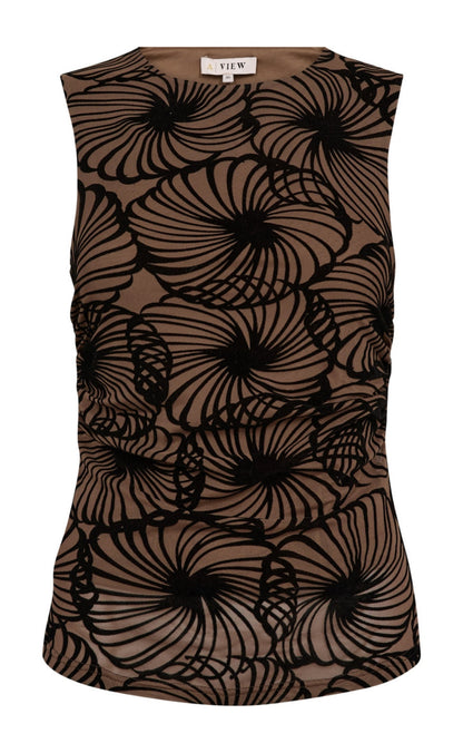 A-View Top - Claudine - Brown