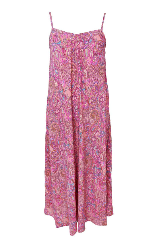 Black Colour Kjole - Luna Vea Strap - Pink Vibe