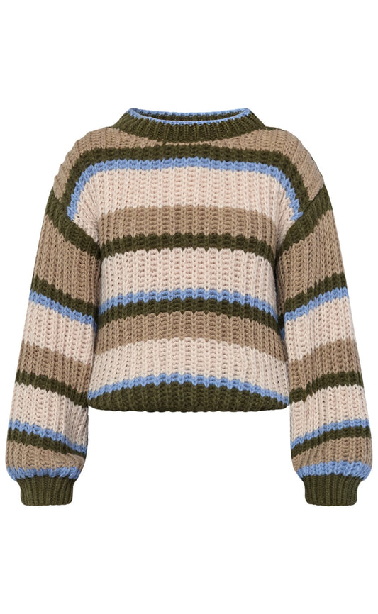Sisters Point Strik - KRISSY-LS.PU - Dark Olive Combo