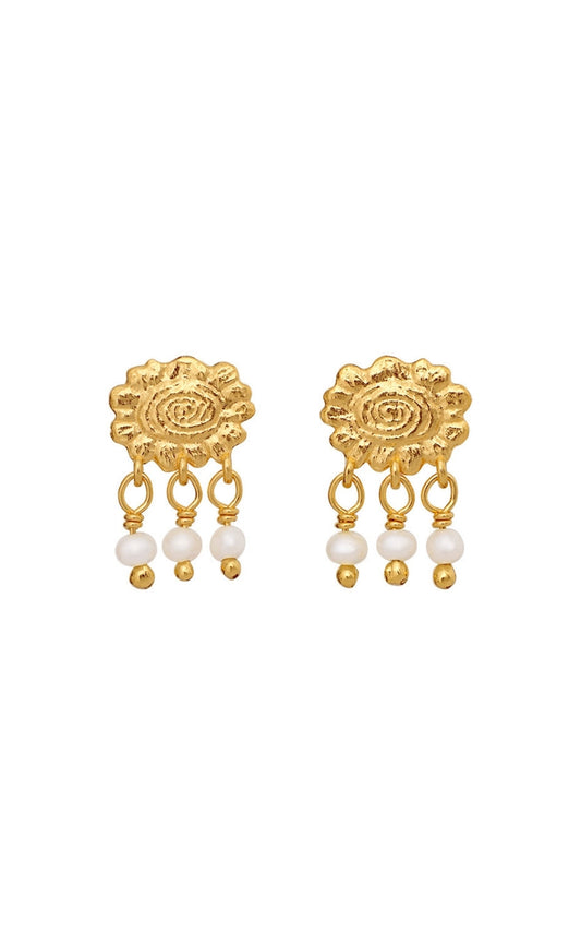 Maanesten Øreringe - Lena - Gold Colour