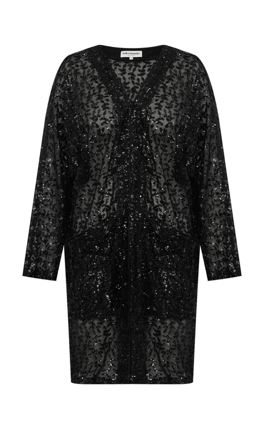 Lollys Laundry Kimono - Kimmi - Black