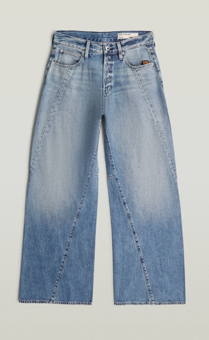 G-STAR Bukser - Contor 3D Wide Wmn - Vintage Seaside