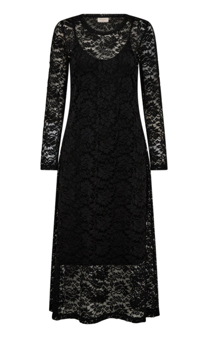 Freequent Kjole - Saldo - Black