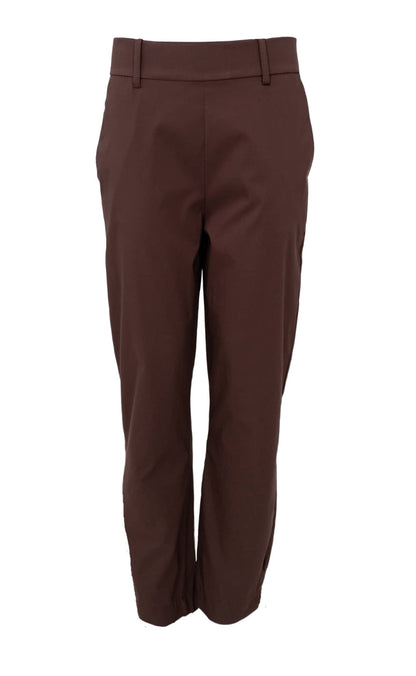 Black Colour Bukser - Beate Cigarette - Mocca
