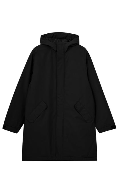 H2O Jakke - Læsø Padded Long - Black