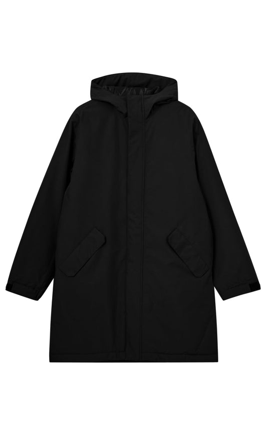 H2O Jakke - Læsø Padded Long - Black