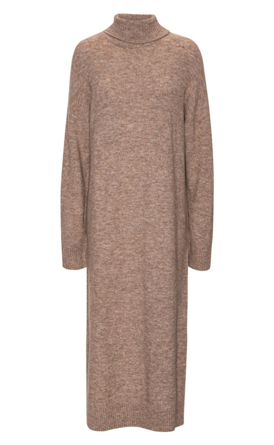 A-View Kjole - Penny Knit - Camel