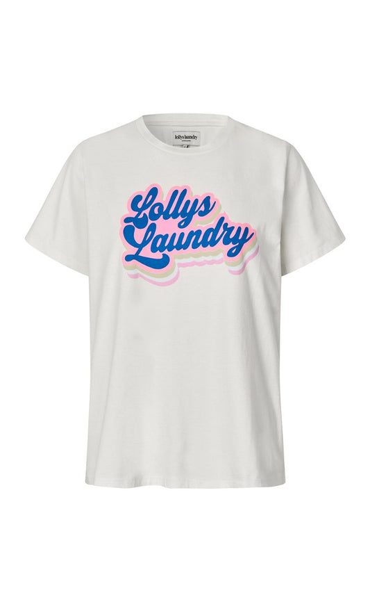 Lollys Laundry T-shirt - RomaLL SS - White