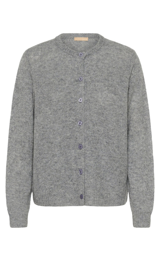 Culture Cardigan - Katrina - Mid Grey Melange