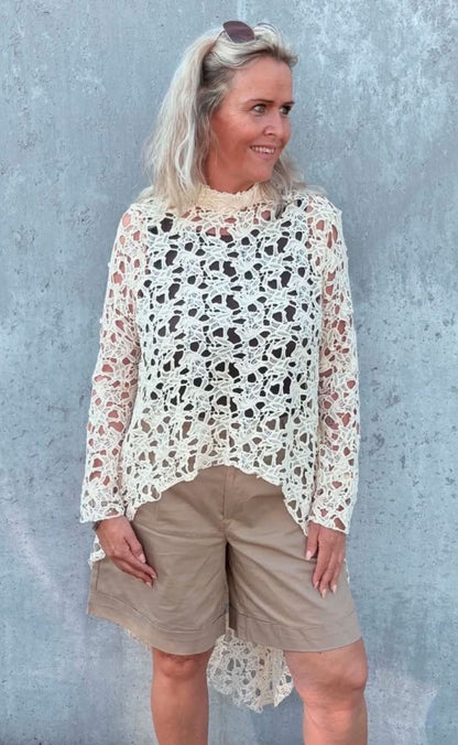 Tim og Simonsen Tunika - Fresa Lace - Off White