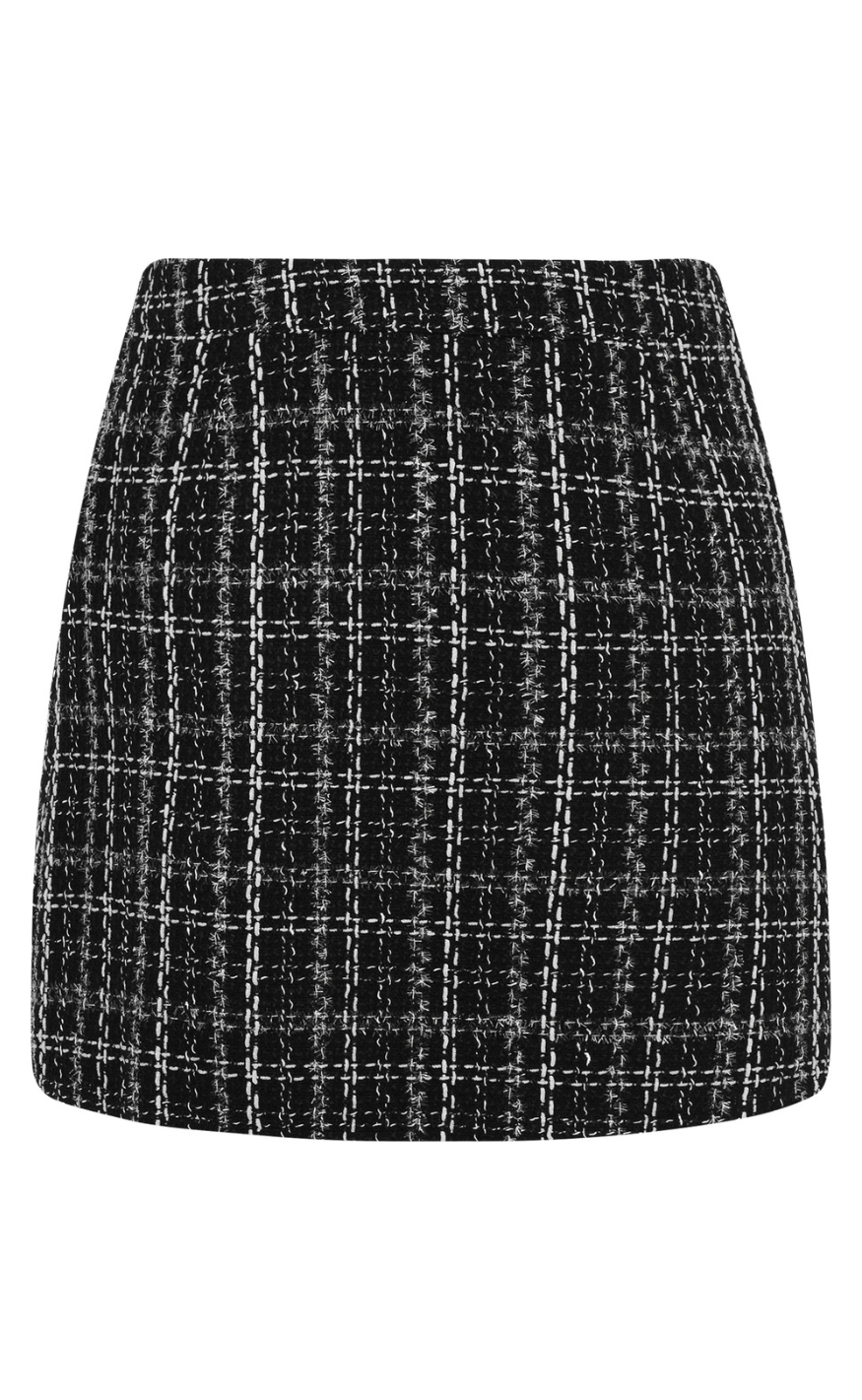 A-View Nederdel - Liberta - Black/White