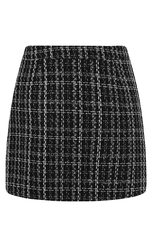 A-View Nederdel - Liberta - Black/White