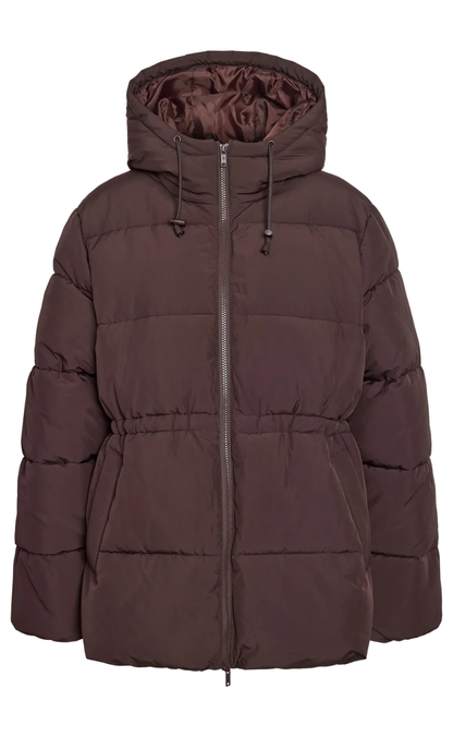 Noisy May Jakke - Rosy Puffer - Chocolate Plum