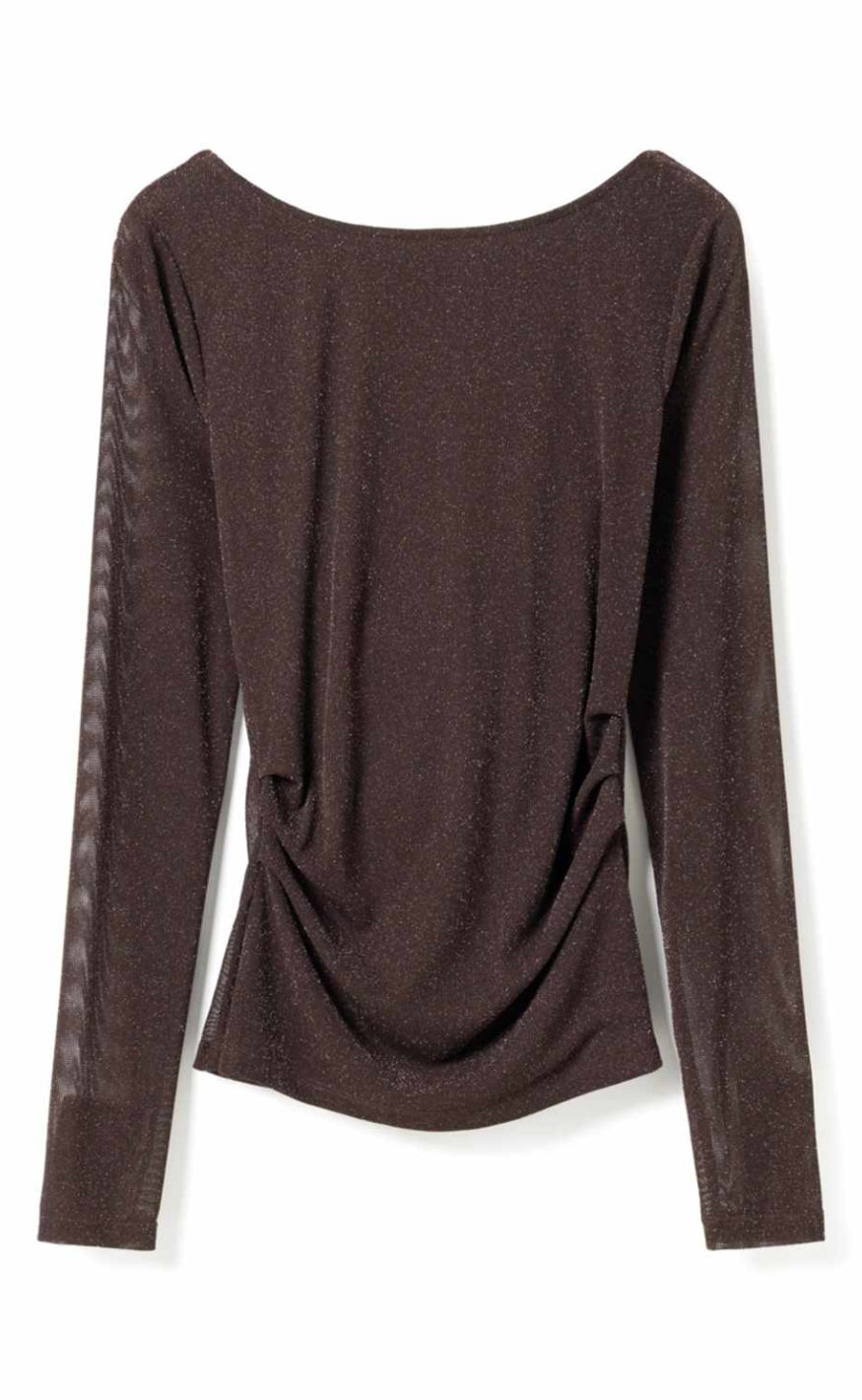 Noella Top - Madaline - Chocolate