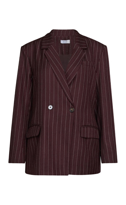 Love & Divine Blazer - Love1648 - Brown Pinstripes